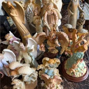 Assorted Angel Figurines Collection